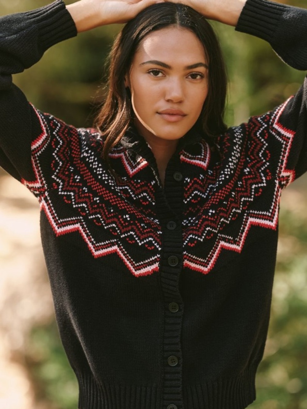 Anthropologie Zig Zag Cardigan 
Like New